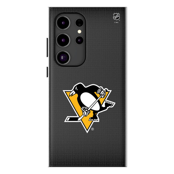 Pittsburgh Penguins Linen MagSafe Compatible Phone Case-0