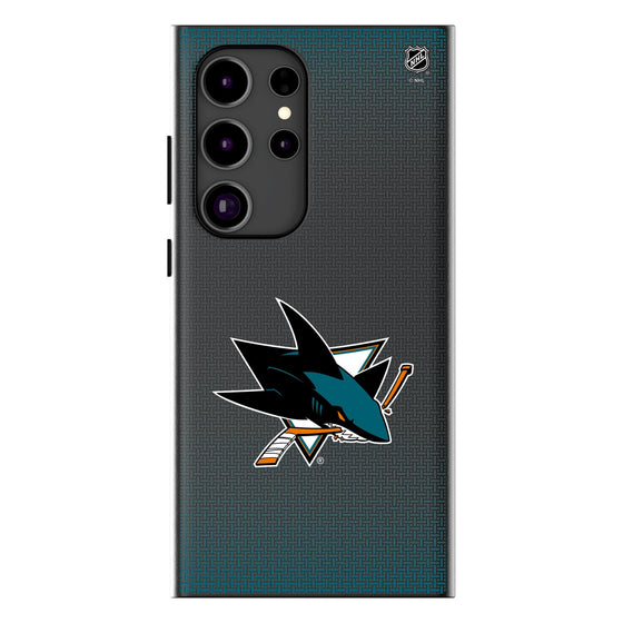 San Jose Sharks Linen MagSafe Compatible Phone Case-0