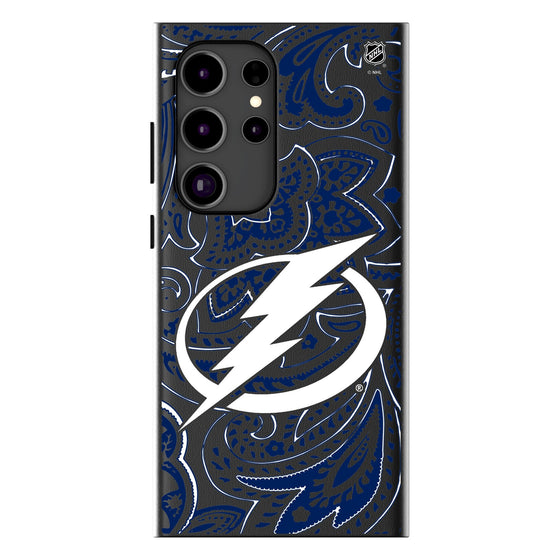 Tampa Bay Lightning Paisley MagSafe Compatible Phone Case-1