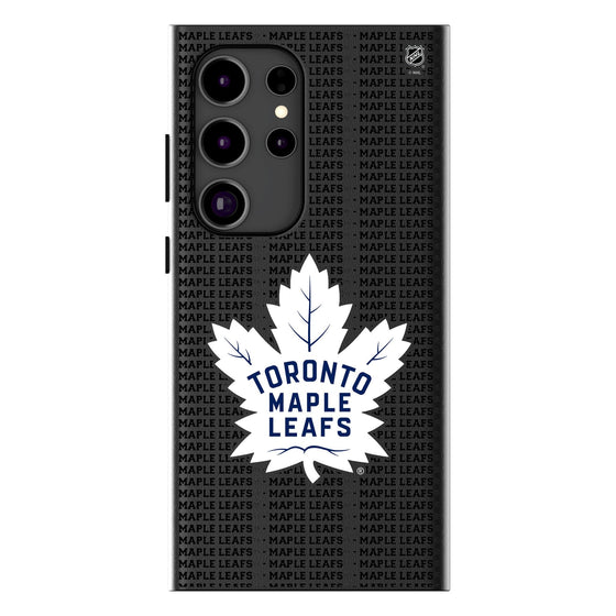 Toronto Maple Leafs Text Backdrop MagSafe Compatible Phone Case-0