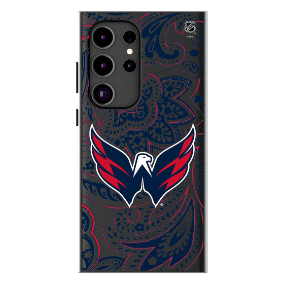 Washington Capitals Paisley MagSafe Compatible Phone Case-0