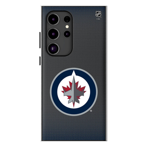 Winnipeg Jets Linen MagSafe Compatible Phone Case-0