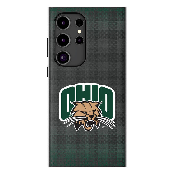 Ohio University Bobcats Linen MagSafe Compatible Phone Case-0