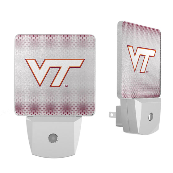 Virginia Tech Hokies Linen Night Light 2-Pack-0