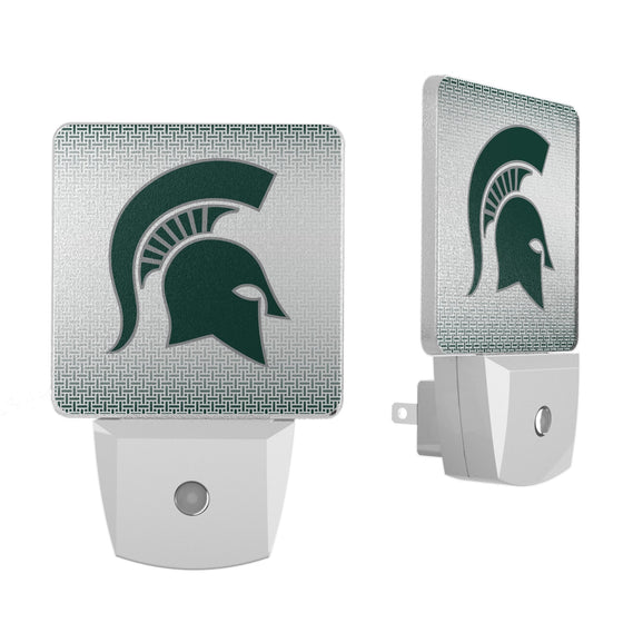 Michigan State Spartans Linen Night Light 2-Pack-0