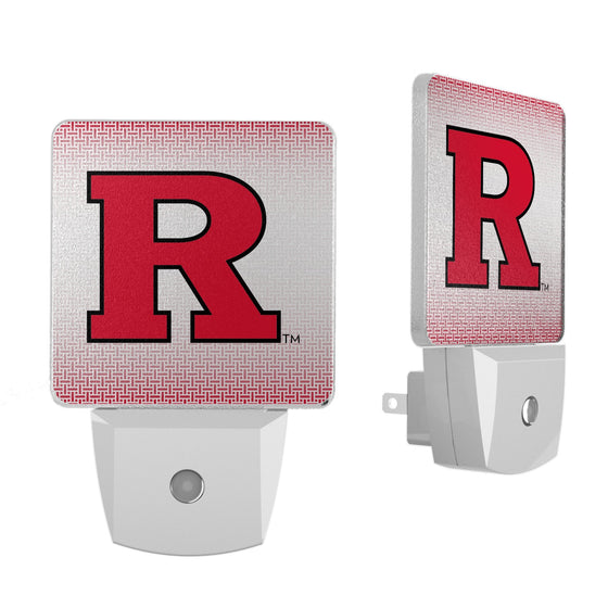Rutgers Scarlet Knights Linen Night Light 2-Pack-0
