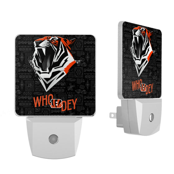 Cincinnati Bengals 2024 Illustrated Limited Edition Night Light 2-Pack-0