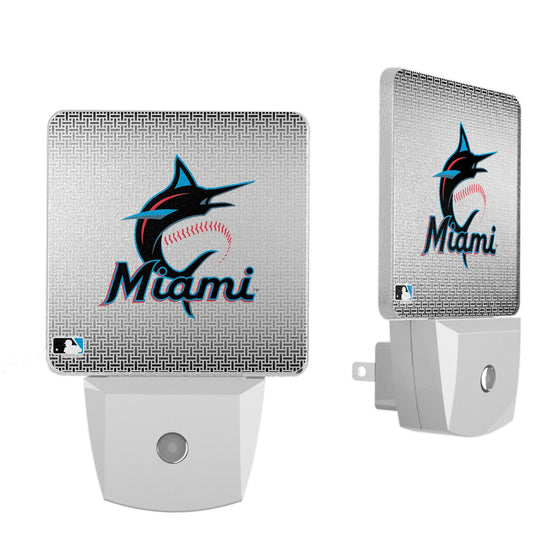Miami Marlins Linen Night Light 2-Pack-0