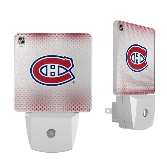 Montreal Canadiens Linen Night Light 2-Pack-0