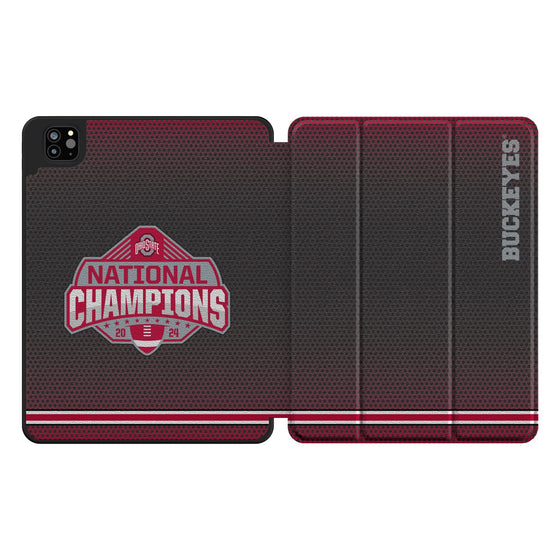 Ohio State University Buckeyes 2024 College Football Playoff National Champion Tablet Case for Apple iPad-0