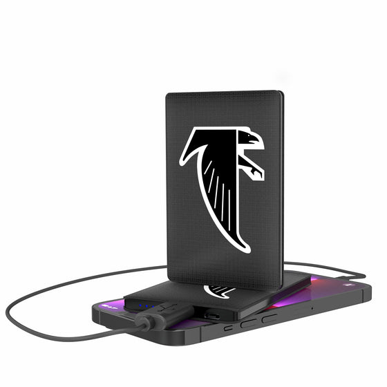 Atlanta Falcons Classic  Linen 2500mAh Credit Card Powerbank-0