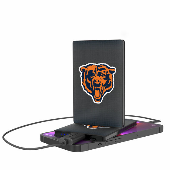 Chicago Bears 1946 Historic Collection Linen 2500mAh Credit Card Powerbank-0