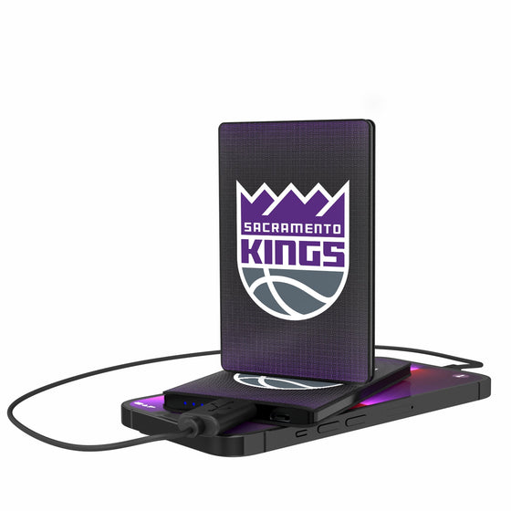 Sacramento Kings Linen 2500mAh Credit Card Powerbank-0