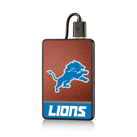 Detroit Lions Football Wordmark 2200mAh Credit Card Powerbank-0