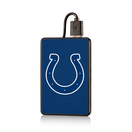 Indianapolis Colts Solid 2200mAh Credit Card Powerbank-0