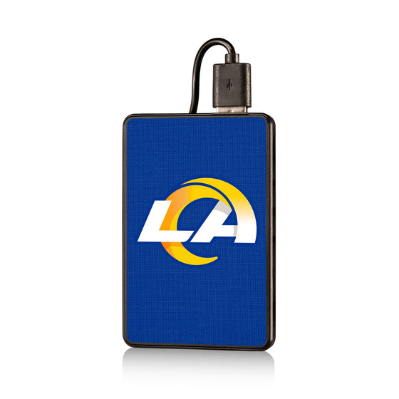 Los Angeles Rams Solid 2500mAh Credit Card Powerbank-0