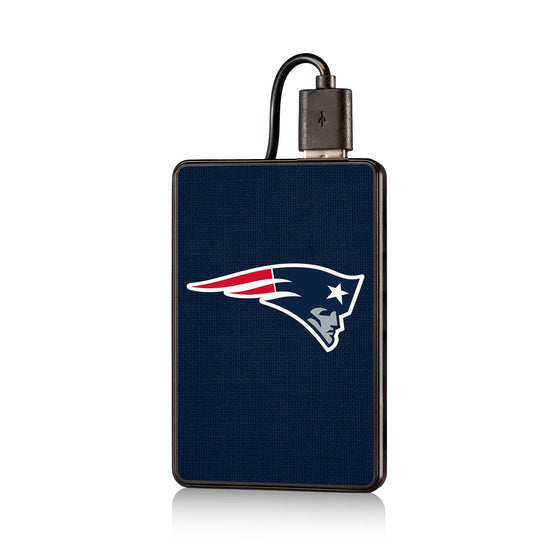 New England Patriots Solid 2200mAh Credit Card Powerbank-0