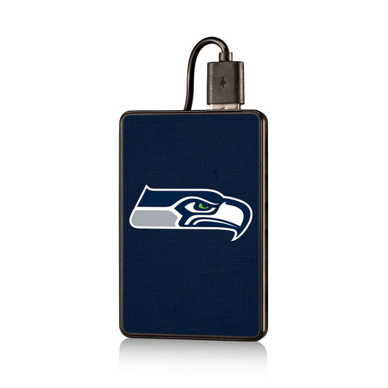 Seattle Seahawks Solid 2200mAh Credit Card Powerbank-0