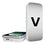 Vanderbilt Commodores Linen 5000mAh Portable Wireless Charger-0