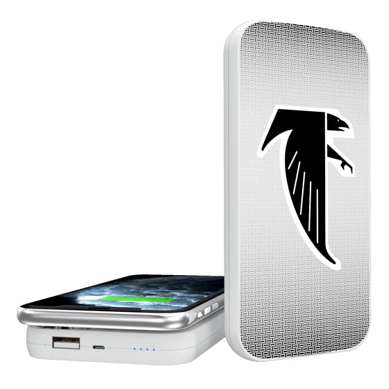 Atlanta Falcons Classic  Linen 5000mAh Portable Wireless Charger-0