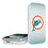 Miami Dolphins 1966-1973 Historic Collection Linen 5000mAh Portable Wireless Charger-0