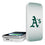 Oakland Athletics Linen 5000mAh Portable Wireless Charger-0