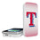 Texas Rangers Linen 5000mAh Portable Wireless Charger-0