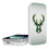 Milwaukee Bucks Linen 5000mAh Portable Wireless Charger-0