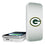 Green Bay Packers Linen 5000mAh Portable Wireless Charger-0