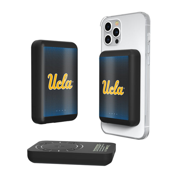 UCLA Bruins Linen Wireless Mag Power Bank-0