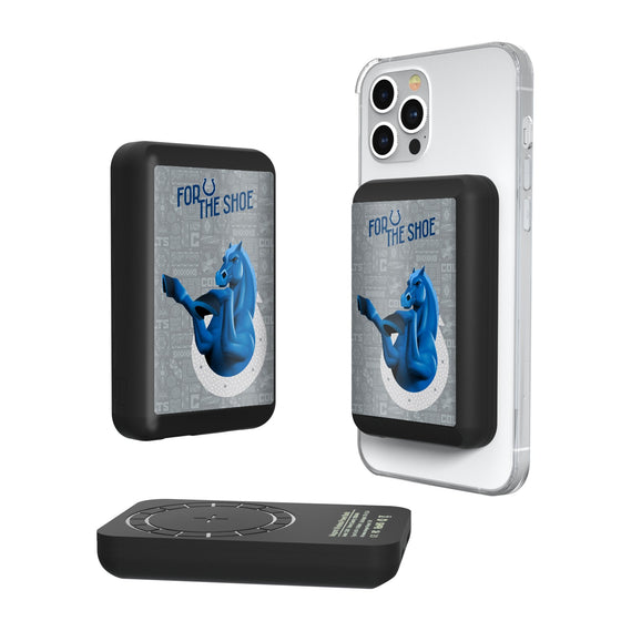 Indianapolis Colts 2024 Illustrated Limited Edition Wireless Mag Power Bank-0