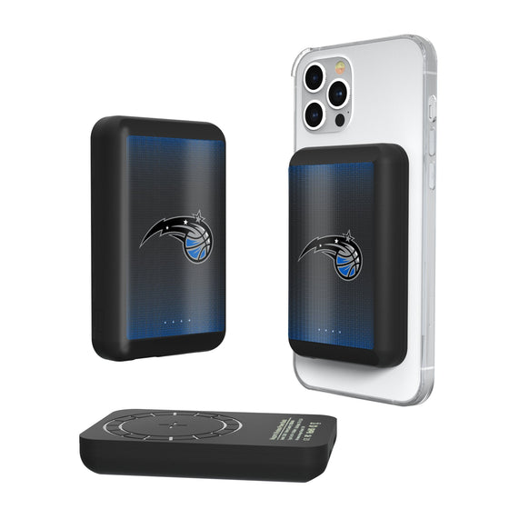 Orlando Magic Linen Wireless Mag Power Bank-0