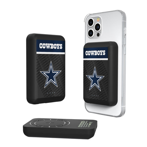 Dallas Cowboys Endzone Plus 5000mAh Magnetic Wireless Charger-0