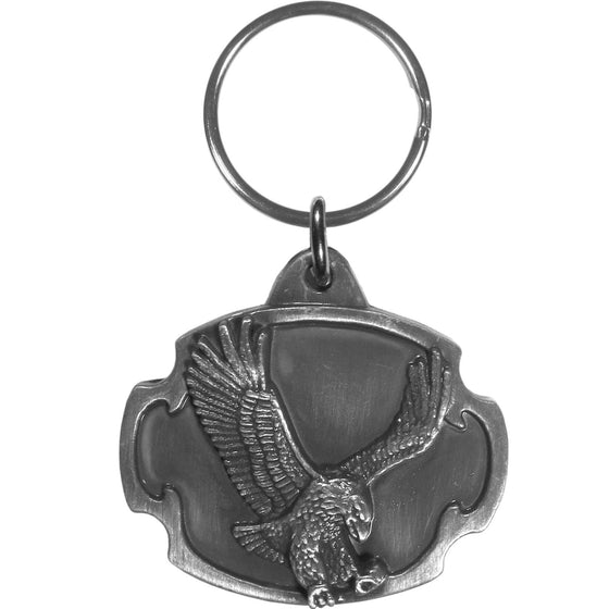 Diving Eagle Antiqued Key Chain