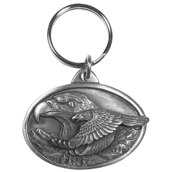 Eagle Antiqued Keyring