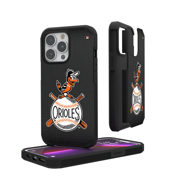 Baltimore Orioles 1954-1963 - Cooperstown Collection Linen Rugged Phone Case-0