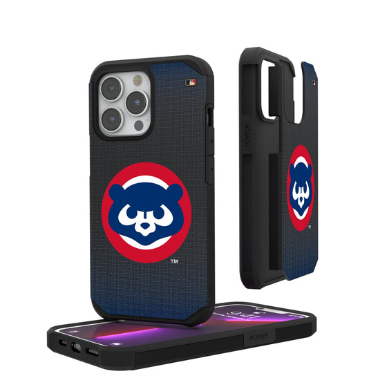 Chicago Cubs Home 1979-1993 - Cooperstown Collection Linen Rugged Phone Case-0