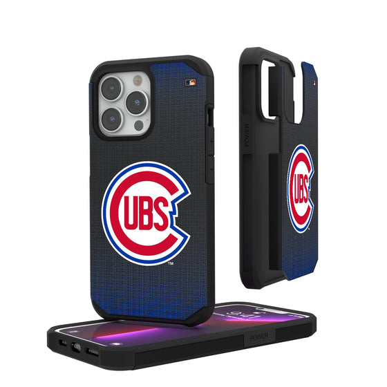 Chicago Cubs 1948-1956 - Cooperstown Collection Linen Rugged Phone Case-0