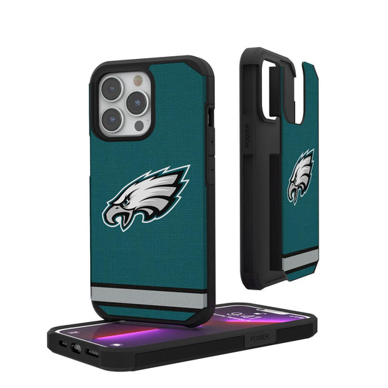 Philadelphia Eagles Stripe Rugged Case-0