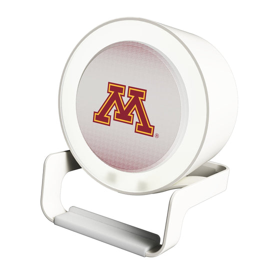 Minnesota Golden Gophers Linen Night Light Charger and Bluetooth Speaker-0