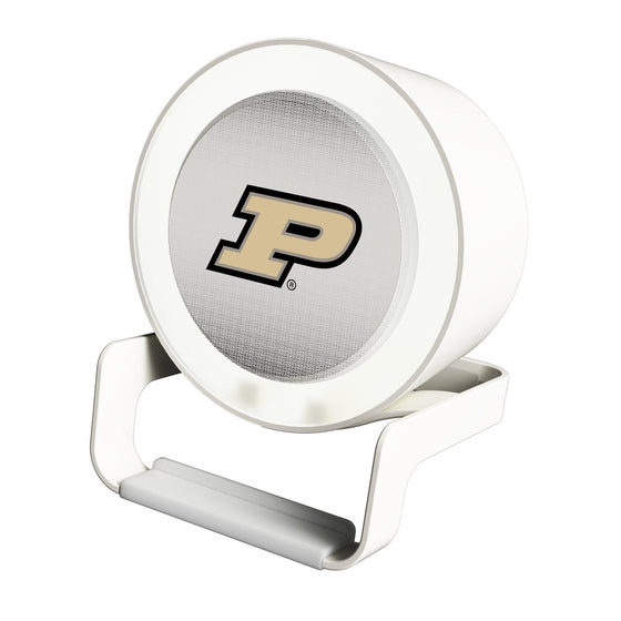 Purdue Boilermakers Linen Night Light Charger and Bluetooth Speaker-0