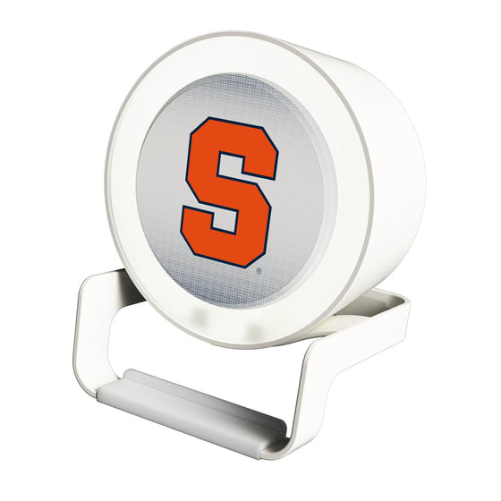 Syracuse Orange Linen Night Light Charger and Bluetooth Speaker-0