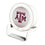 Texas A&M Aggies Linen Night Light Charger and Bluetooth Speaker-0