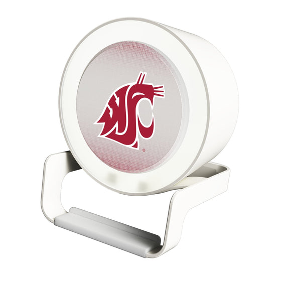 Washington State Cougars Linen Night Light Charger and Bluetooth Speaker-0