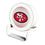 San Francisco 49ers Historic Collection Linen Night Light Charger and Bluetooth Speaker-0