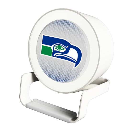 Seattle Seahawks Historic Collection Linen Night Light Charger and Bluetooth Speaker-0