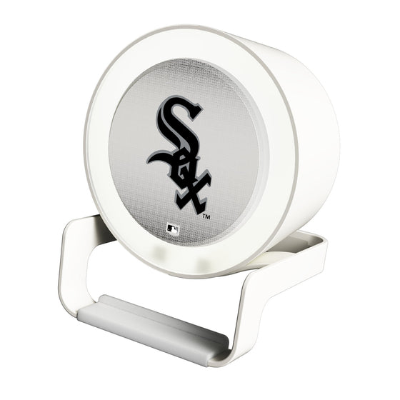 Chicago White Sox Linen Night Light Charger and Bluetooth Speaker-0