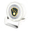 Milwaukee Brewers Linen Night Light Charger and Bluetooth Speaker-0
