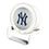 New York Yankees Linen Night Light Charger and Bluetooth Speaker-0