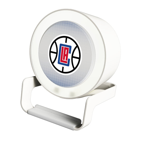 Los Angeles Clippers Linen Night Light Charger and Bluetooth Speaker-0